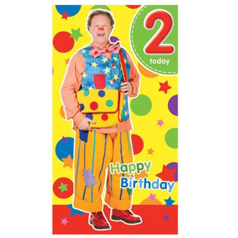 Mr Tumbles Something Special 2 Today 2nd Birthday Card £2.10